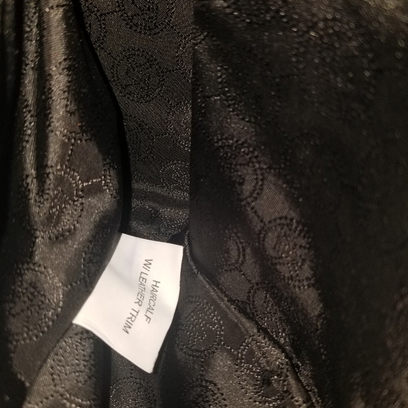 ❌ Sold ❌ Michael Kors Lana Leopard Print Haircalf Leather Bag - Picture 8 of 10